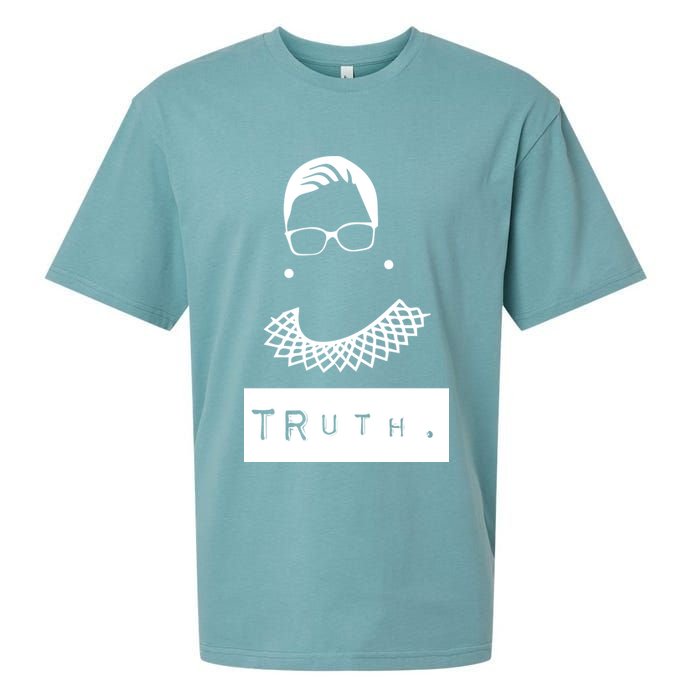 TRuth Ruth Bader Ginsberg Sueded Cloud Jersey T-Shirt