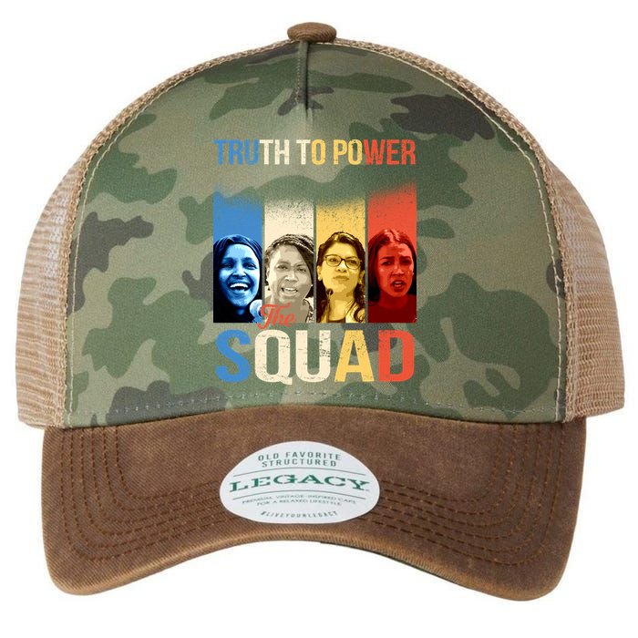 Truth To Power The Squad Legacy Tie Dye Trucker Hat