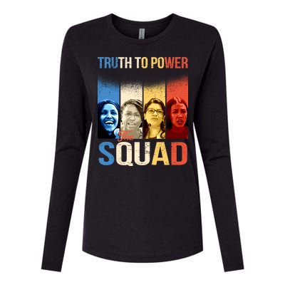 Truth To Power The Squad Womens Cotton Relaxed Long Sleeve T-Shirt