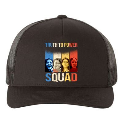 Truth To Power The Squad Yupoong Adult 5-Panel Trucker Hat