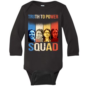 Truth To Power The Squad Baby Long Sleeve Bodysuit