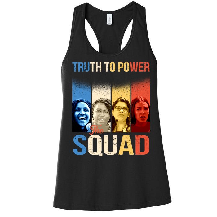 Truth To Power The Squad Women's Racerback Tank