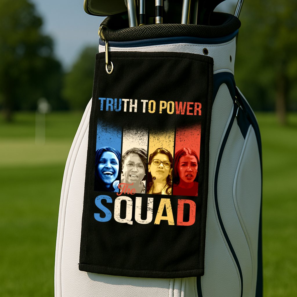 Truth To Power The Squad Golf Towel