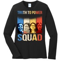 Truth To Power The Squad Ladies Long Sleeve Shirt