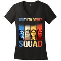 Truth To Power The Squad Women's V-Neck T-Shirt