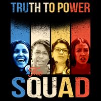 Truth To Power The Squad Women's V-Neck T-Shirt