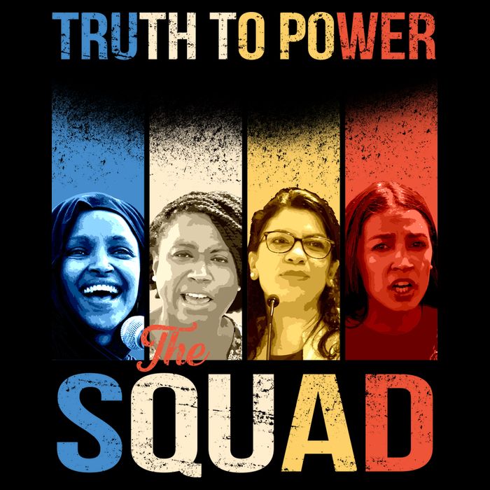 Truth To Power The Squad Women's V-Neck T-Shirt