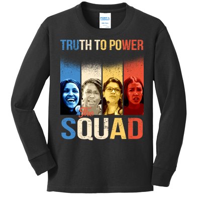 Truth To Power The Squad Kids Long Sleeve Shirt