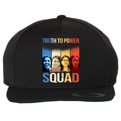 Truth To Power The Squad Wool Snapback Cap