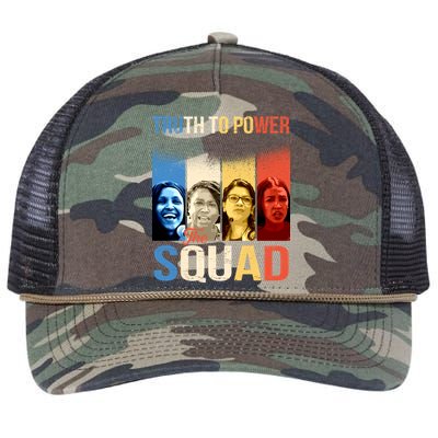 Truth To Power The Squad Retro Rope Trucker Hat Cap