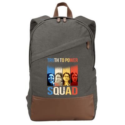 Truth To Power The Squad Cotton Canvas Backpack