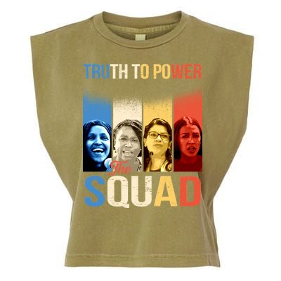 Truth To Power The Squad Garment-Dyed Women's Muscle Tee