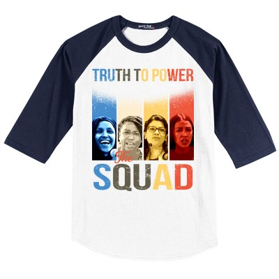 Truth To Power The Squad Baseball Sleeve Shirt