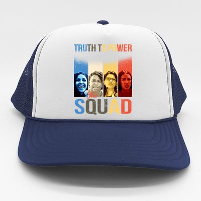 Truth To Power The Squad Trucker Hat