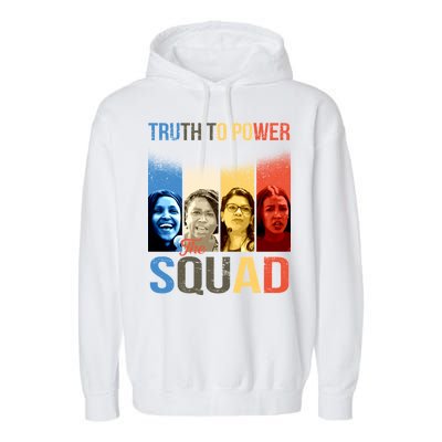 Truth To Power The Squad Garment-Dyed Fleece Hoodie