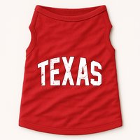 Texas Retro Vintage Doggie Tank