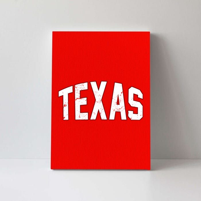 Texas Retro Vintage Canvas