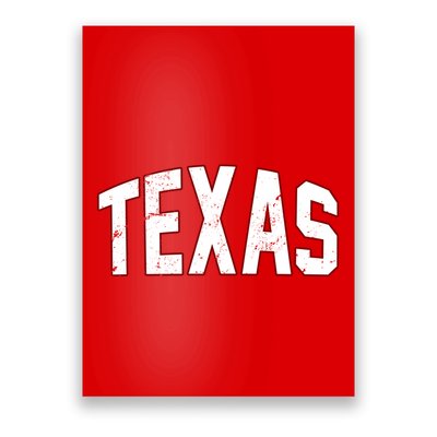 Texas Retro Vintage Poster
