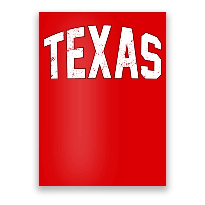 Texas Retro Vintage Poster