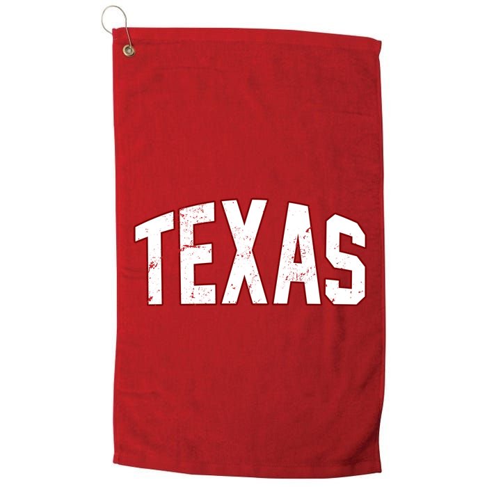 Texas Retro Vintage Golf Towel