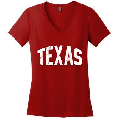 Texas Retro Vintage Women's V-Neck T-Shirt