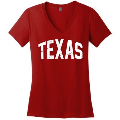 Texas Retro Vintage Women's V-Neck T-Shirt