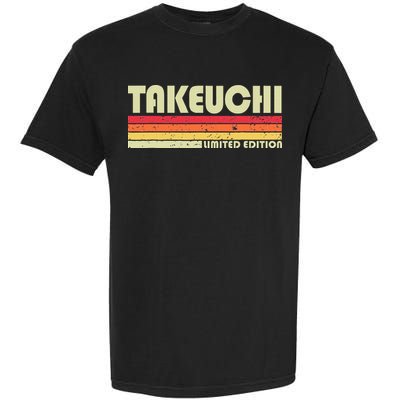 Takeuchi Retro Vintage Japanese Name Garment-Dyed Heavyweight T-Shirt