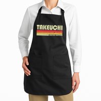 Takeuchi Retro Vintage Japanese Name Apron