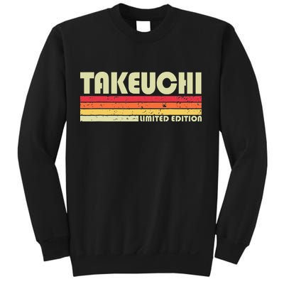 Takeuchi Retro Vintage Japanese Name Sweatshirt