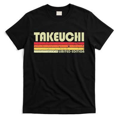 Takeuchi Retro Vintage Japanese Name T-Shirt