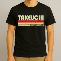 Takeuchi Retro Vintage Japanese Name T-Shirt
