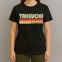 Takeuchi Retro Vintage Japanese Name T-Shirt