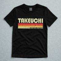 Takeuchi Retro Vintage Japanese Name T-Shirt