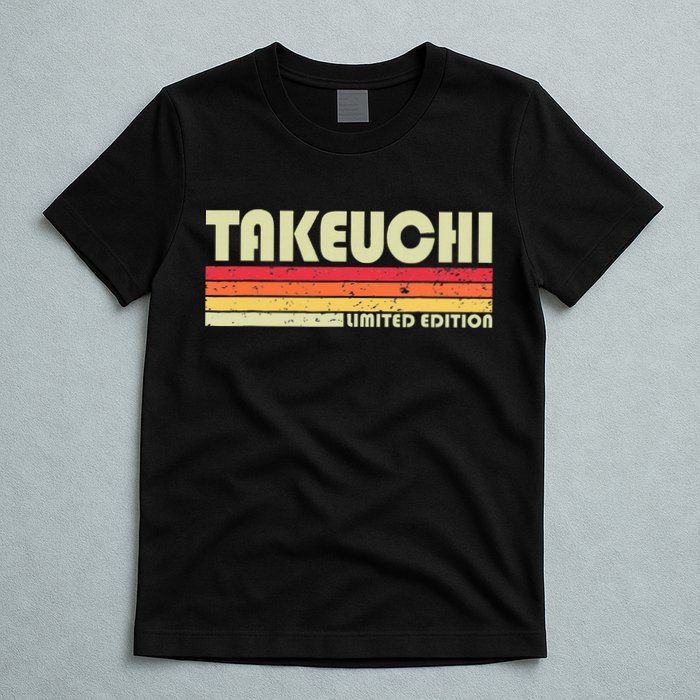 Takeuchi Retro Vintage Japanese Name T-Shirt