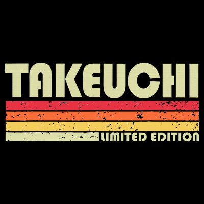 Takeuchi Retro Vintage Japanese Name T-Shirt