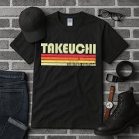 Takeuchi Retro Vintage Japanese Name Tall T-Shirt