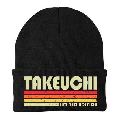 Takeuchi Retro Vintage Japanese Name Beanie