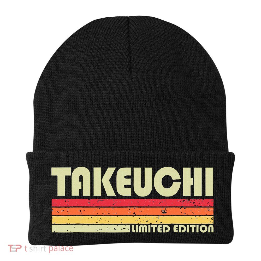 Takeuchi Retro Vintage Japanese Name Beanie