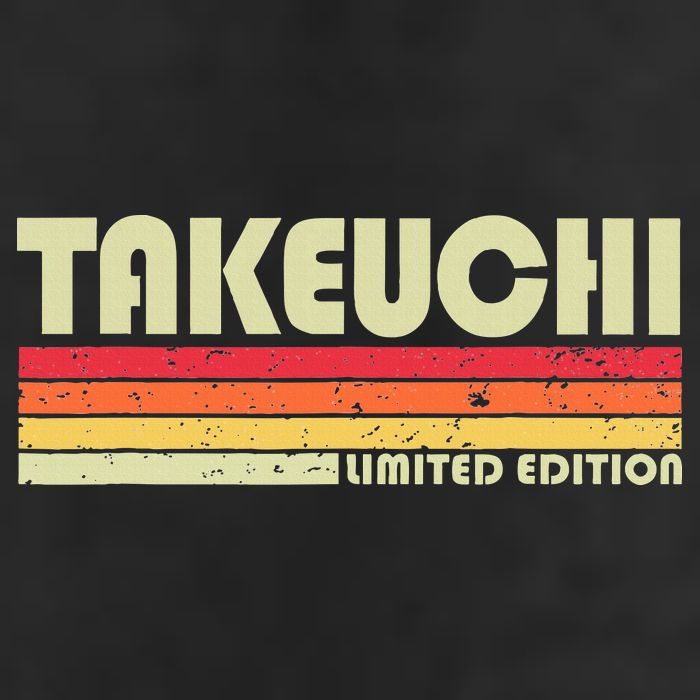 Takeuchi Retro Vintage Japanese Name Tumbler