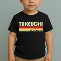 Takeuchi Retro Vintage Japanese Name Toddler T-Shirt