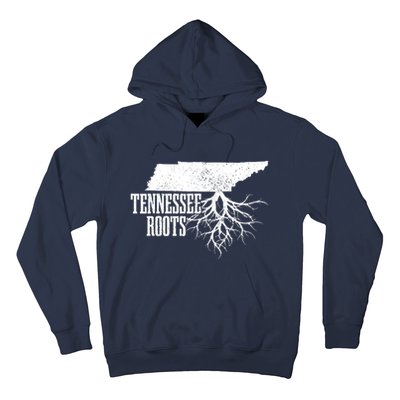 Tennessee Roots Vintage Usa Patriotic Pride State Map Hoodie