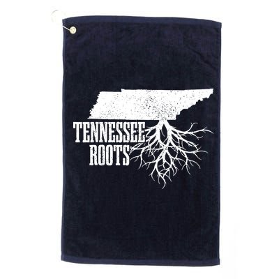 Tennessee Roots Vintage Usa Patriotic Pride State Map Golf Towel