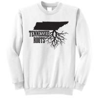 Tennessee Roots Vintage Usa Patriotic Pride State Map Sweatshirt