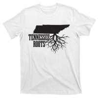 Tennessee Roots Vintage Usa Patriotic Pride State Map T-Shirt