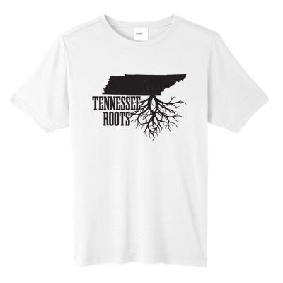 Tennessee Roots Vintage Usa Patriotic Pride State Map Tall Fusion ChromaSoft Performance T-Shirt