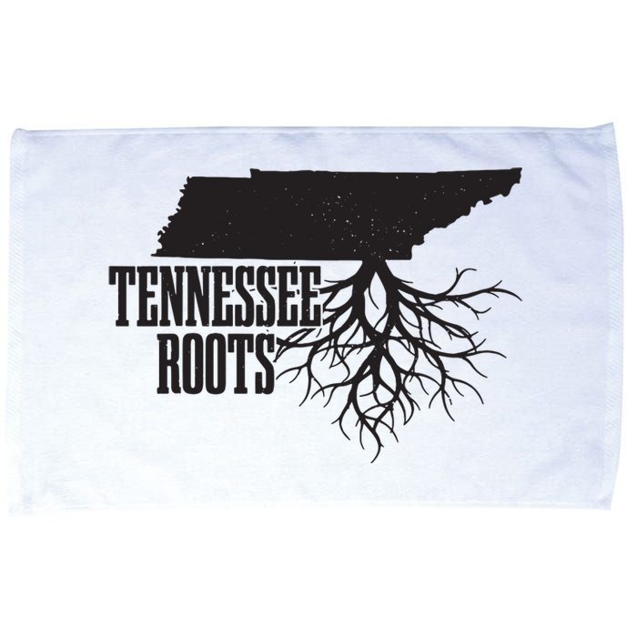 Tennessee Roots Vintage Usa Patriotic Pride State Map Microfiber Hand Towel