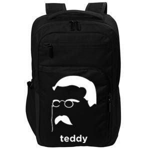 Teddy Roosevelt Vector Art American Impact Tech Backpack