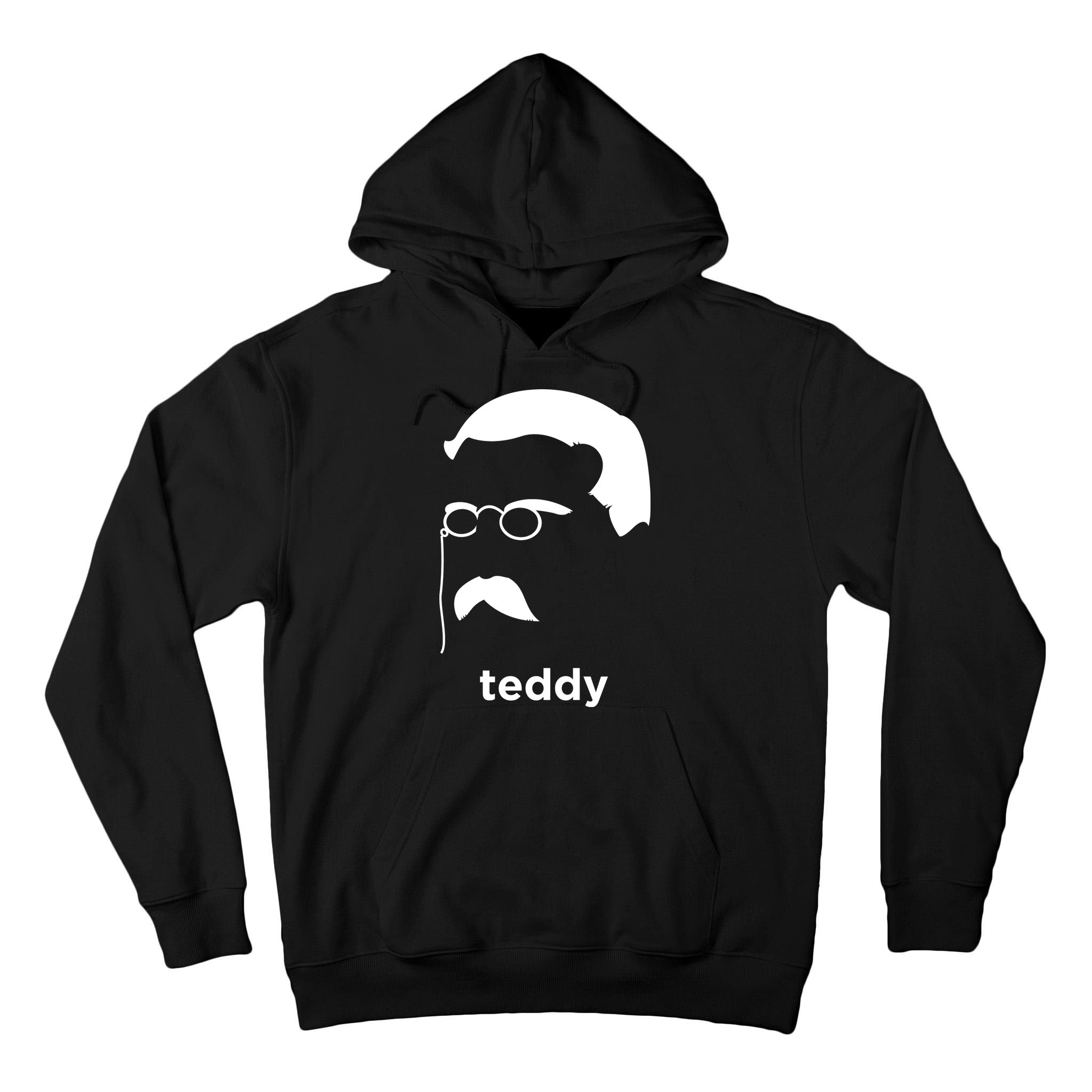 Teddy Roosevelt Vector Art American Tall Hoodie