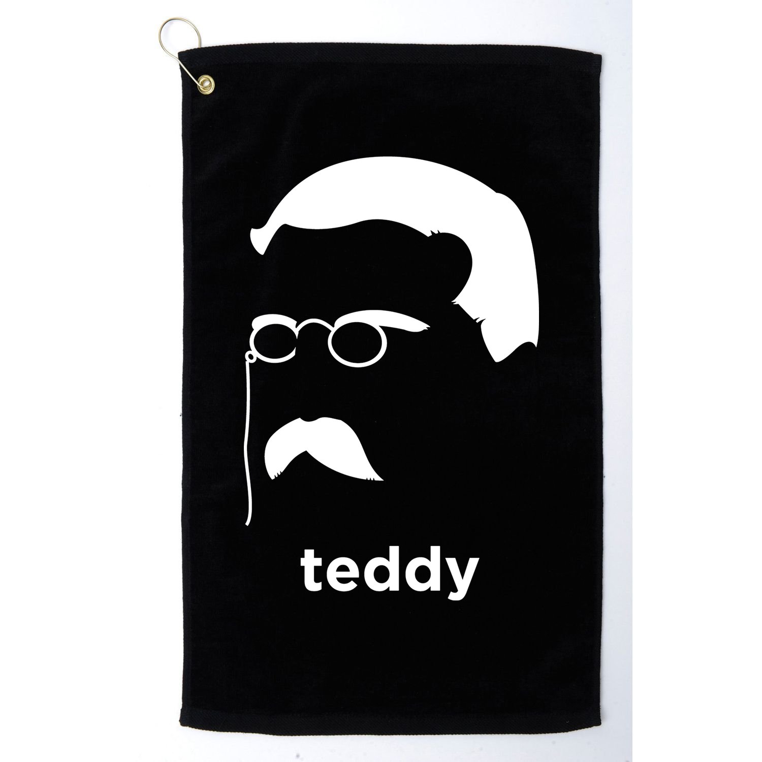 Teddy Roosevelt Vector Art American Golf Towel
