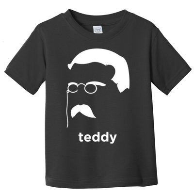 Teddy Roosevelt Vector Art American Toddler T-Shirt
